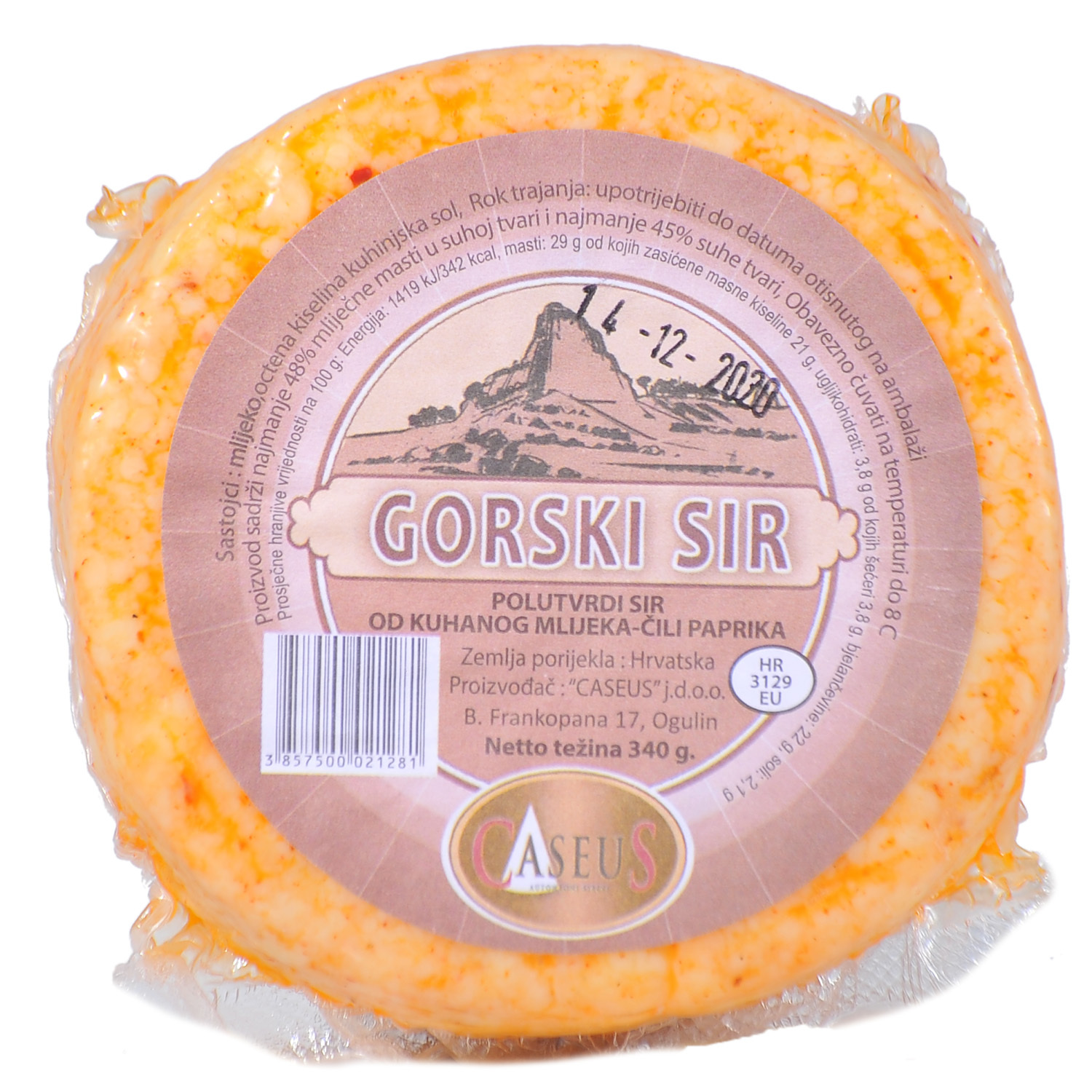 Gorski sir čili paprika